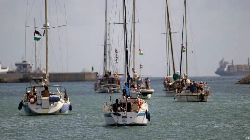 gazze yolundaki sumud filosuna patlayici maddelerle saldiri uPBfj6Hr