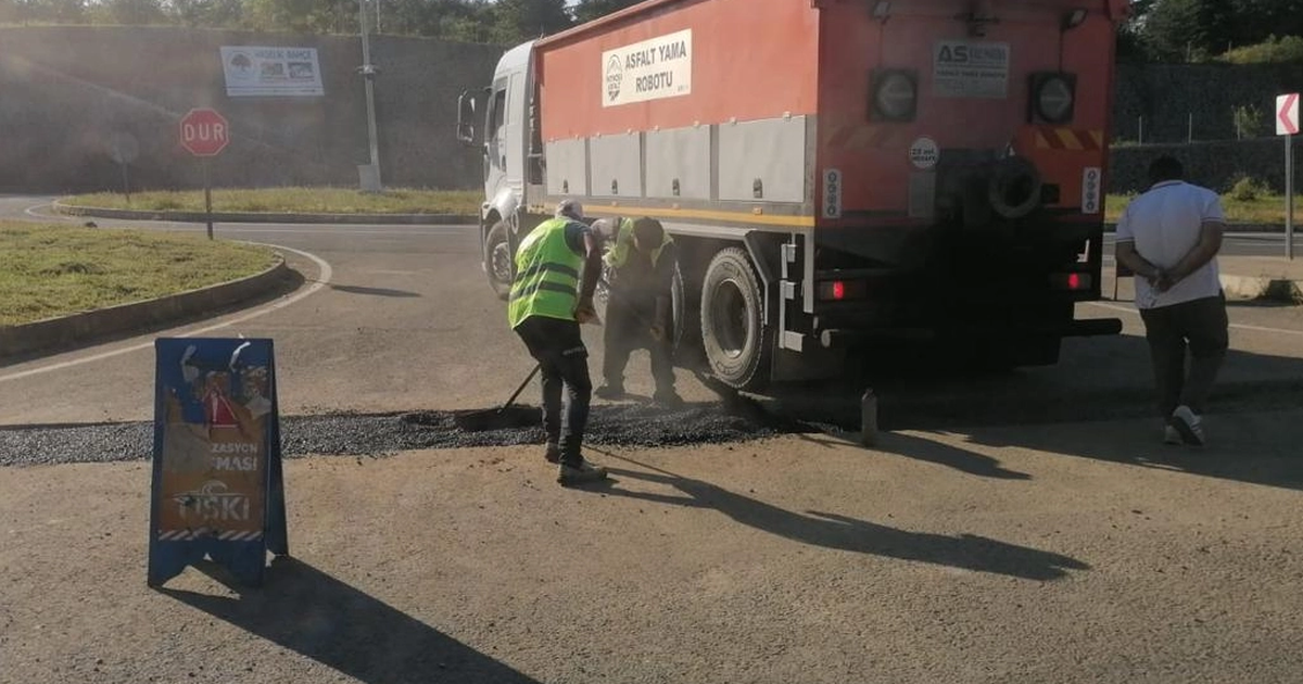 Trabzon’da altyapı sonrası yollar yenileniyor Img