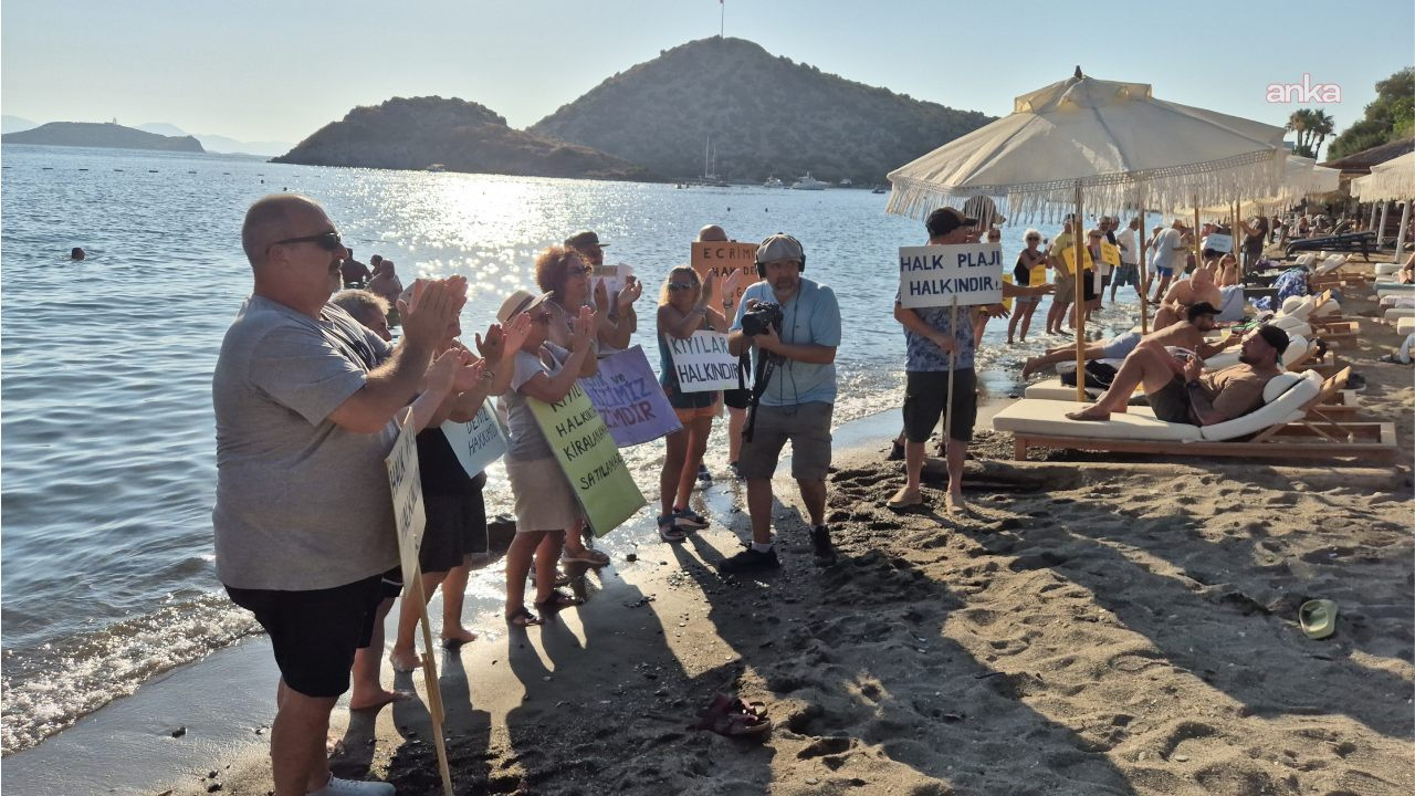 Bodrum’da ‘Kıyılar halkındır’ eylemi: Denize erişim hakkımız engellenemez Img